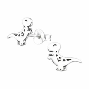 Sterling Silver Baby T-Rex Dinosaur Stud Earrings SE167