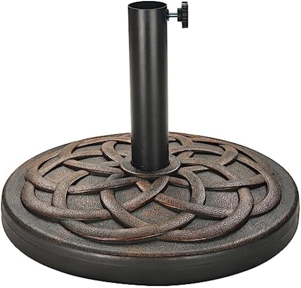 Elevon EL-UB175 - Base per ombrellone, bronzo