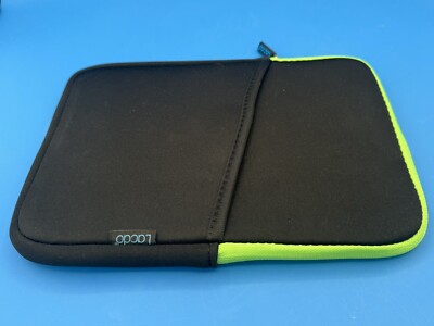 Lacdo Padded Tablet Sleeve Case for 10.2 Inch iPad - Brand New - Green Trim