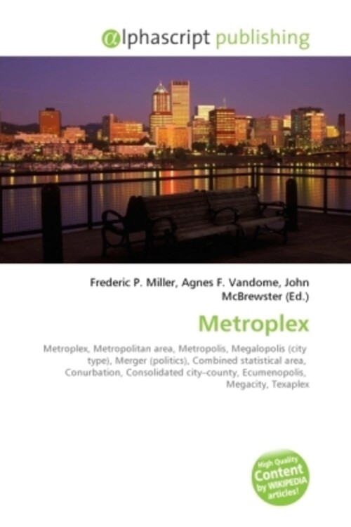 Thumbnail - Frederic P. Miller (u. A.) | Metroplex | Taschenbuch | Englisch