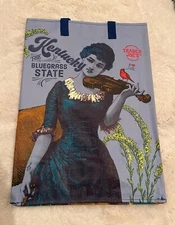Trader Joe's Reusable Shopping Bag Kentucky State Brand New With Tag (Set Of 2)