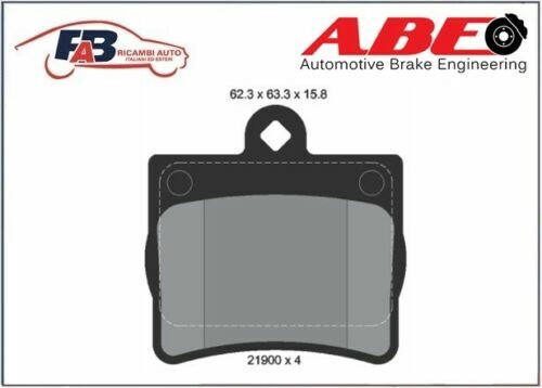 Pastiglie Freno Ferodo FDB4615 Per Renault Clio IV E Dacia Sandero