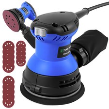2000W Electric Random Orbital Sander 6 Speeds Rotary Palm Circular Disc 125mm