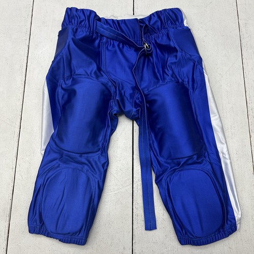 Champro Blue Football Pants Blocker Traditional Poly/Spandex Mens Size Small - Afbeelding 1 van 6
