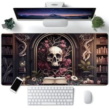 Goth Desk Mat Gothic Large Mouse Pad XXL Desk Pad Gaming Mousepad Extended