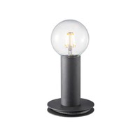 Tischleuchte 1Xe27 IP20 Industrial-Stil Schnurschalter Schwarz Retro H= 14Cm