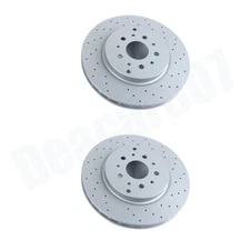 New For Maserati Granturismo GT & Quattroporte Rear Brake Rotors US