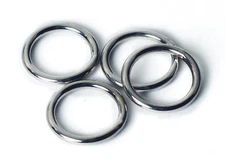 Round Welded Type 316 Stainless Steel High Quality Size 1" , 1-1/4" & 2" Ring