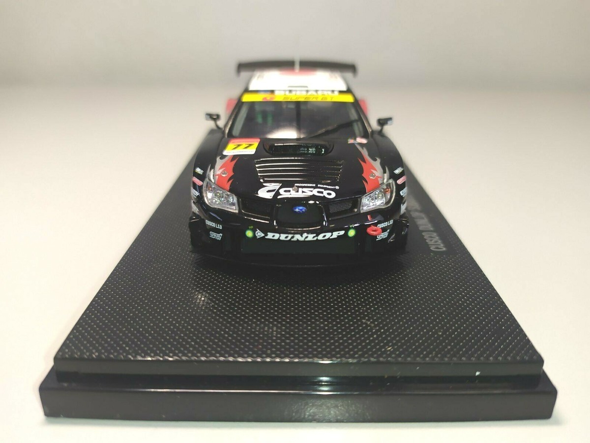 RARE EBBRO 1:43 Subaru Impreza SGT300 '07 #77 Cusco -43974 | eBay