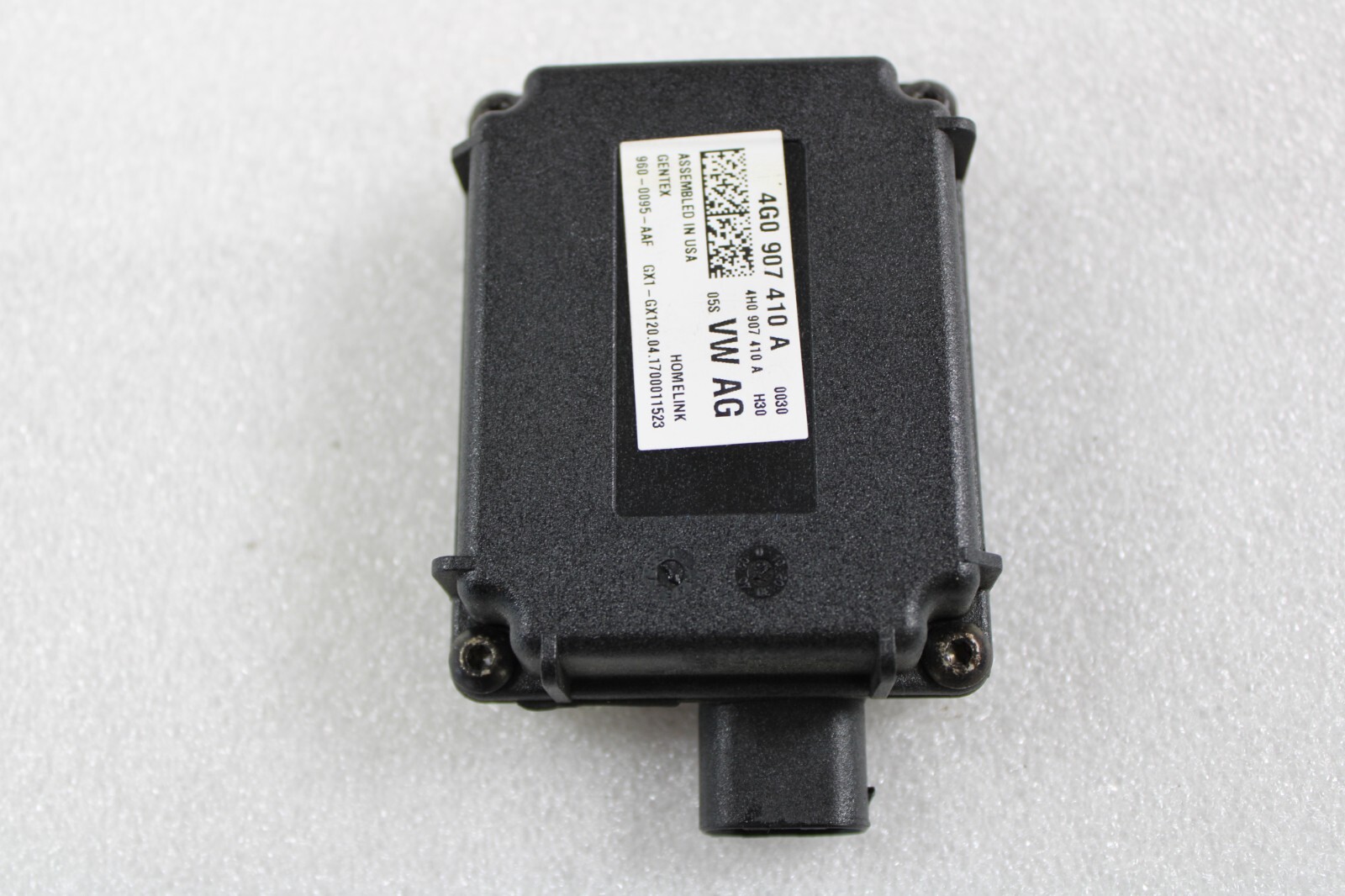 Lamborghini Huracan, LP610, Garage Door Control Module, Used, P/N 4G0907410A