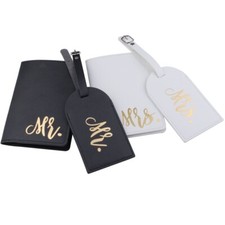 Passport Covers Travel Ticket ID Organise Mr Mrs Wedding Bridal Accessories Gift