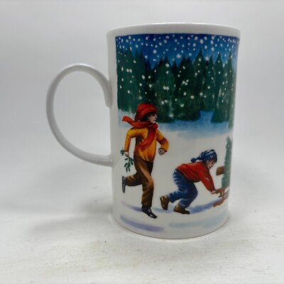 Dunoon Mister Snowman Christmas Tree Mug