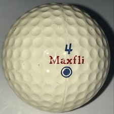 Vintage Maxfli Dunlop 4 Golf Ball B-10-11 