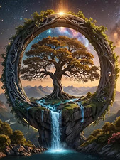 Tree of Life Diamond Art Kits for Adults - 5D round Drill Diamond Painting Kits,