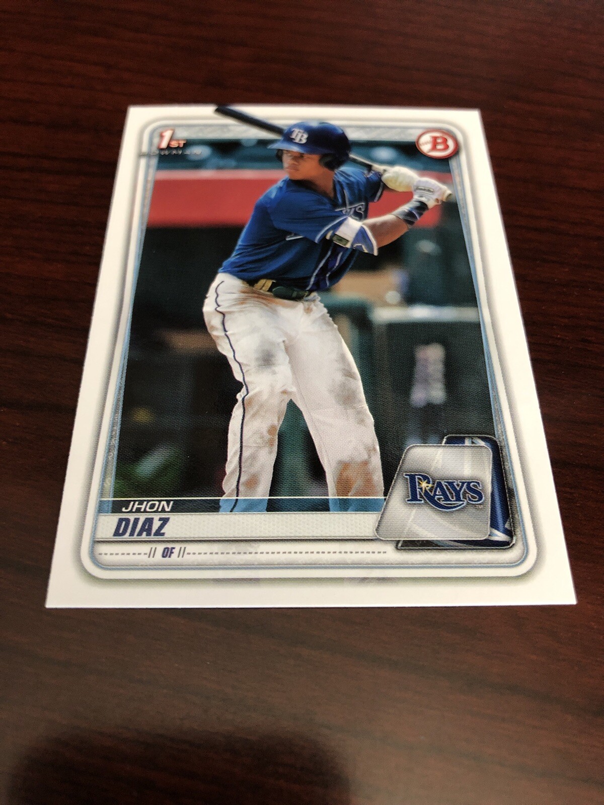 2020 Bowman Paper Prospects #BP-30 Jhon Diaz Tampa Bay Rays *Mint*