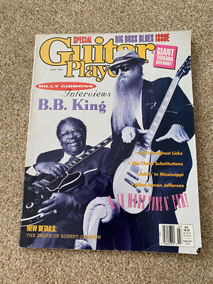 Guitar Player July 1991 Billy Gibbons interviews BB King Robert Johnson