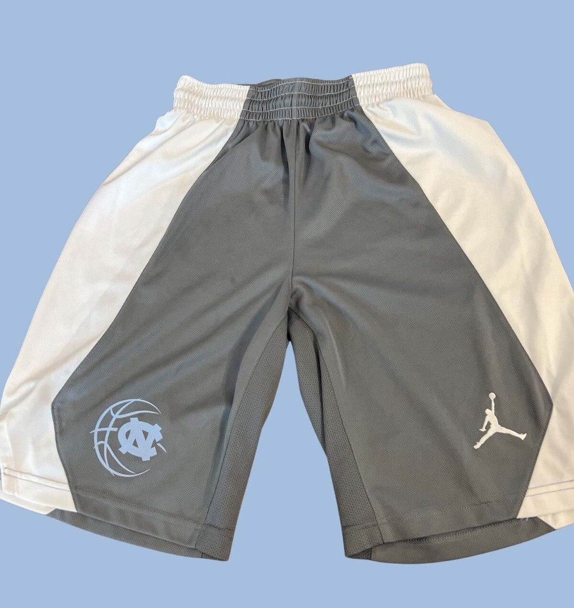 JORDAN Basketball Shorts, Gray, UNC Basketball| Men's: S