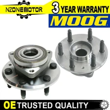 2pcs MOOG Front Rear Wheel Hub Bearing for 08-17 Buick Enclave 07-16 GMC Acadia