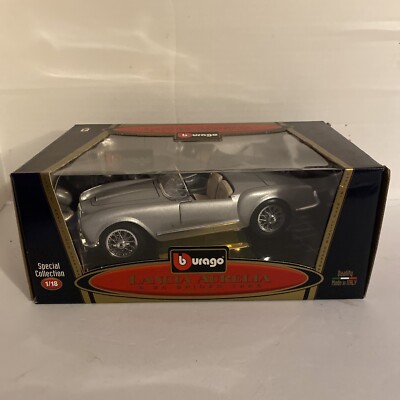 Burago Special Collection 1955 Lancia Aurelia Silver B24 Spider Convertible