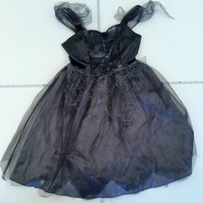 Disfraz de Halloween negro medio de disfraz de bruja