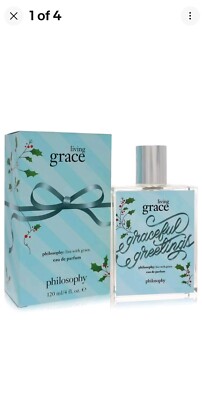 Philosophy LIVING GRACE EDP Eau De Parfum Spray 4 oz For Women SEALED!