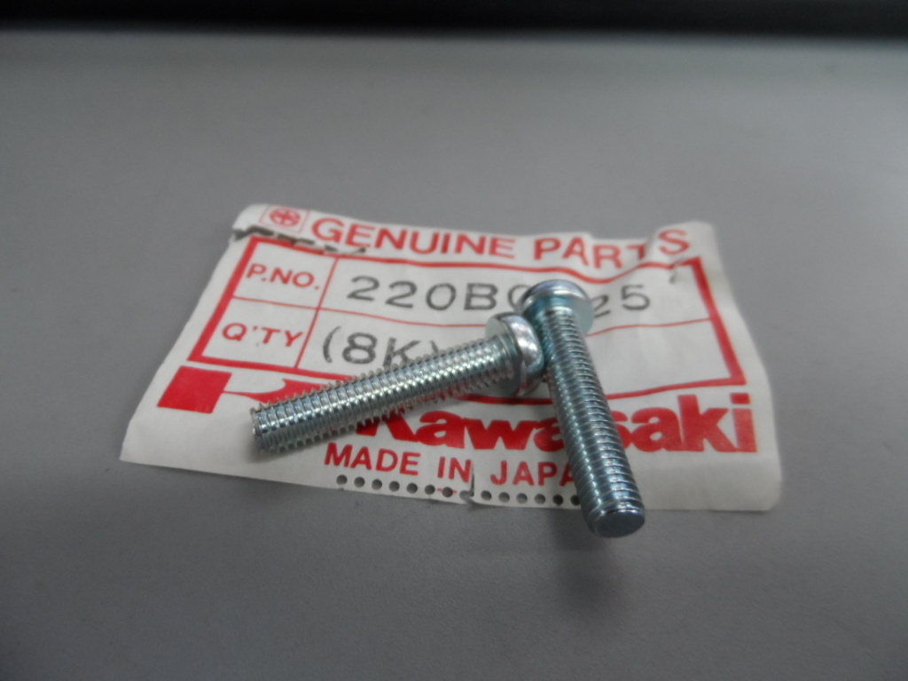 NOS Kawasaki 5x25 Pan Head Screws KE100 KD100 G3SS G3TR KX125