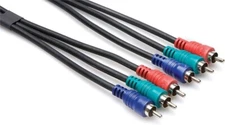 Hosa Technology Vcc910 Pro Component Video Cable, 75 Ohm Coax, 10 ft