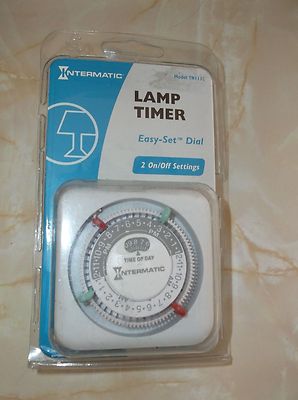 INTERMATIC LAMP TIMER TN111C 本体 Intermatic Lamp & Appliance Indoor Timer #TN111C - 120V/15A, 2