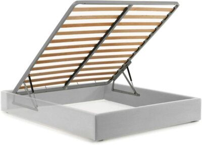 2 Meccanismi Di Sollevamento Per Letto Ottomano Con Molle A Gas 1000N - Facile Installazione, Ideale Per Letti Con Contenitore - Foto 6