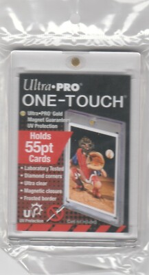 NEW ULTRA PRO 55 PT. UV PROTECTED ONE-TOUCH MAGNETIC CARD HOLDER