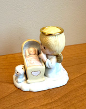 Precious Moments Enesco "A Baby Girl Is A Gift From Above"