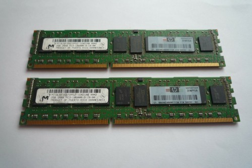 MICRON MT18JSF25672PDZ-1G4D1AB 4gb (2x2gb) 1333mhz Pc3-10600 Server memory SR012 - 第 1/3 張圖片