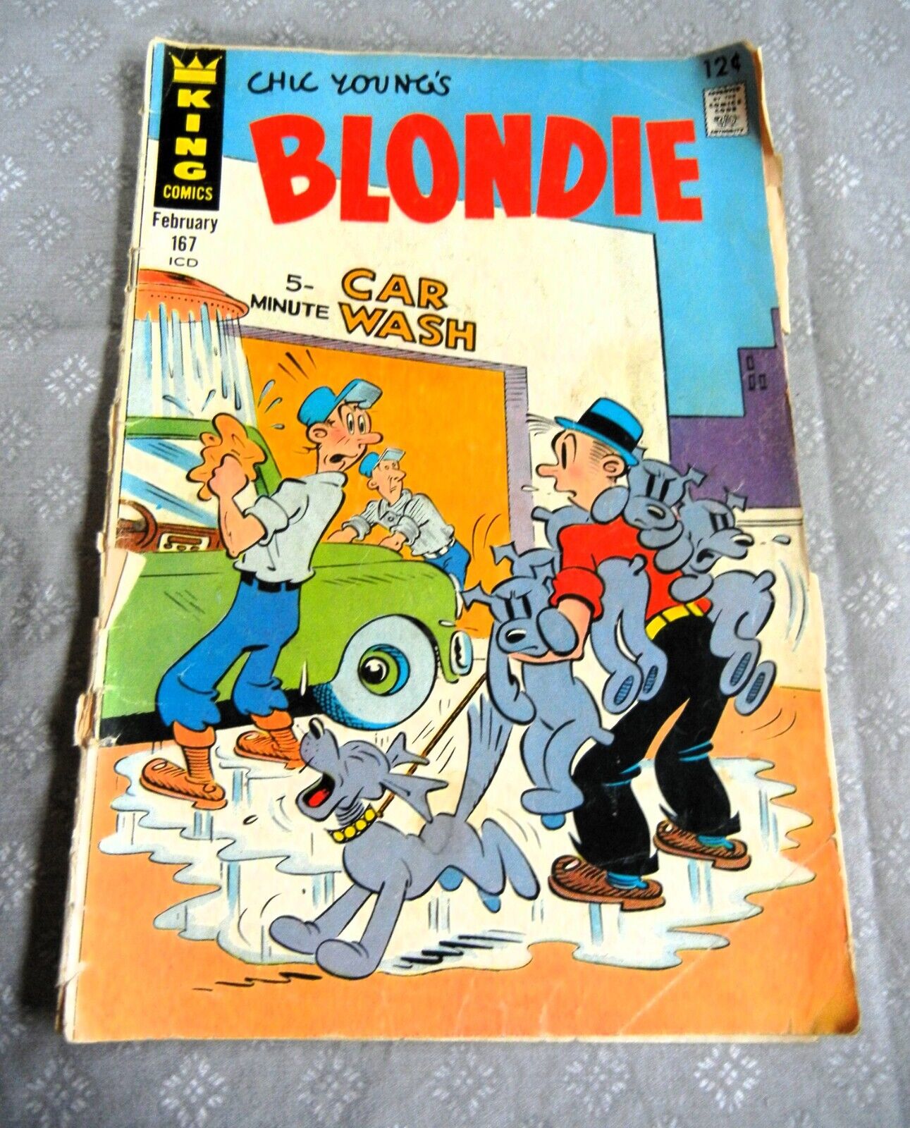 BLONDIE #167 King Comics Dagwood 1967 Fair/Poor Condition