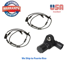 Kit 3 ABS Wheel Speed Sensor Front L/R & In Differential Fits:4WD Ram 2500 3500 