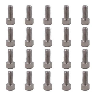 20Pcs Stainless Steel Bike Bottle Bracket Rack Bolts Hexagon Bolts Screws