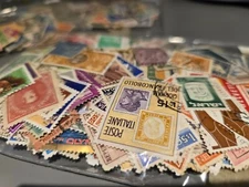 500 Mixed Worldwide Stamps - Off Paper Kiloware