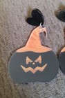 Black Jack-o-lantern With Hat Earrings — photo 2