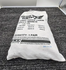 (QTY 1 Pair) Security Chain Co Quik Grip Light Truck Tire Chain QG2816 For LRS