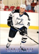 1995 UD Upper Deck - RC #270 Daymond Langkow