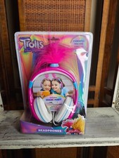 Trolls 3 Youth Headphones Band Together  Parental Control  NEW