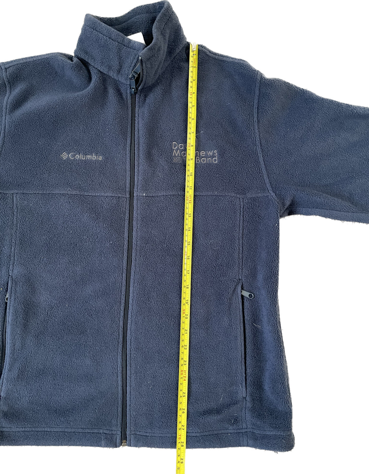 Columbia Fleece Jacket Men's Large Black Full Zip… - image 6