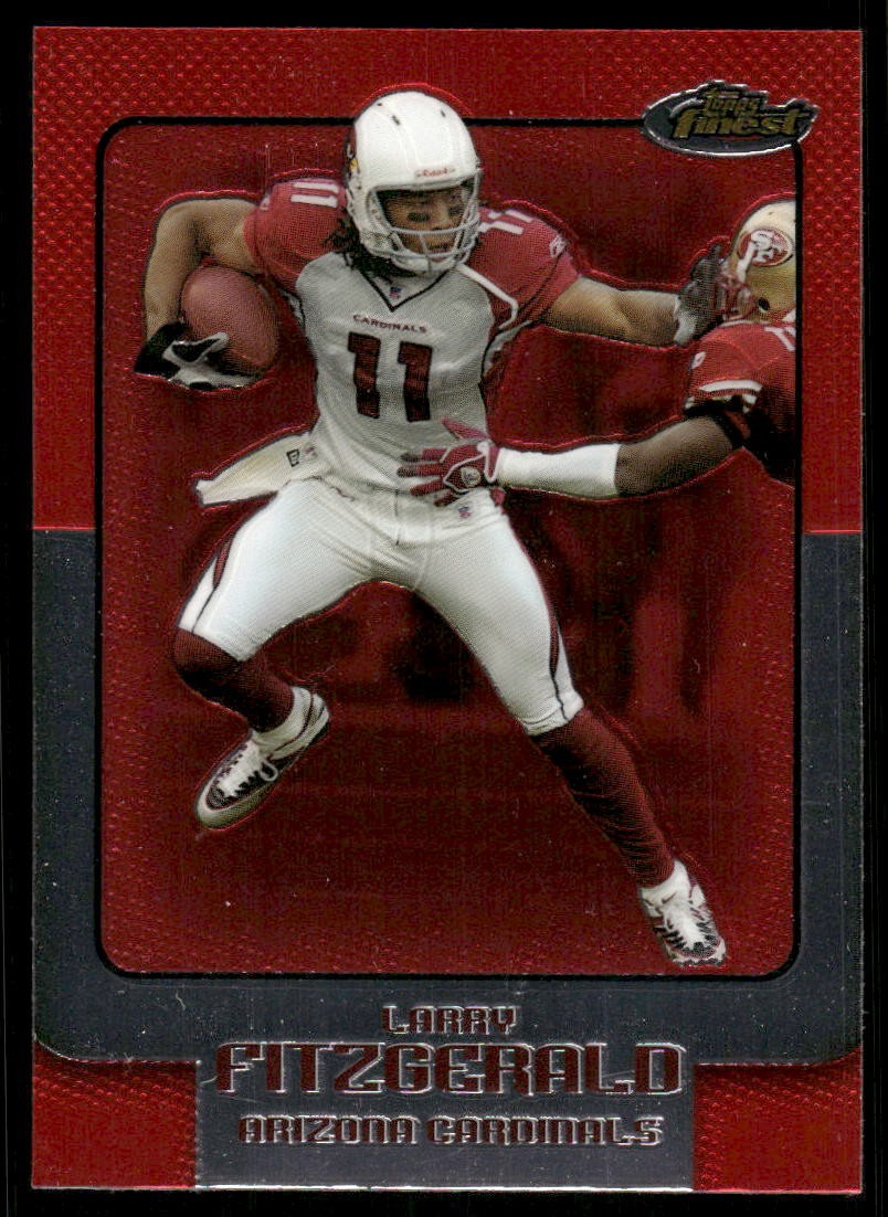 2006 Finest Larry Fitzgerald #13 Arizona Cardinals