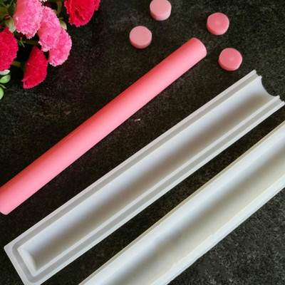 round Tube Column Silicone Soap Candle Mold Embed Soap Making Supplies Silicone