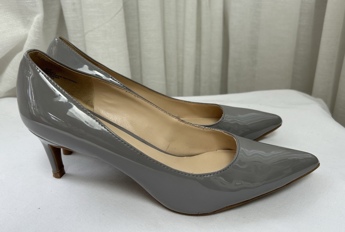 Nine West Grey Court Heels NINE WEST Grey Patent Court Shoes UK