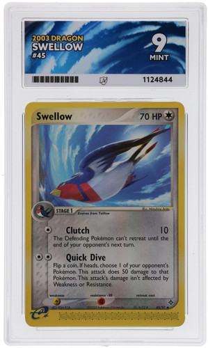 Swellow graded ACE 9 for sale on eBay