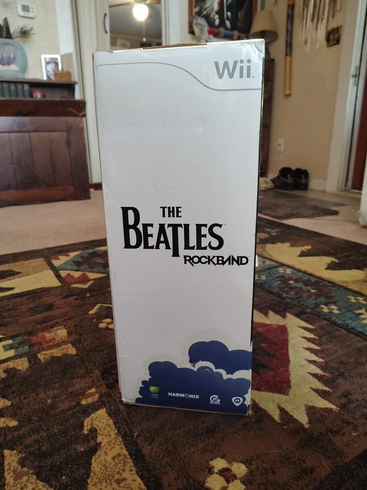 The Beatles Rock Band Limited Edition BOX ONLY EMTPY PACKAGING INSIDE MANUAL IN - Image 4 of 4