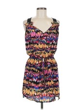 Glam Women Black Casual Dress M