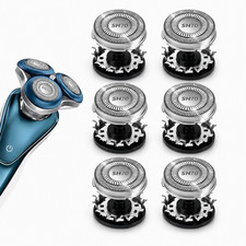 SH70 Replacement Shaver Heads for Philips Norelco Series 7000 Double Blades 6Pcs