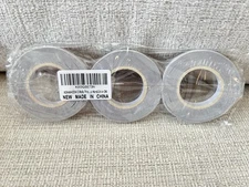 3 Rolls Thin Double Sided Tape for Crafts, Arts, Scrapbooking, Photography