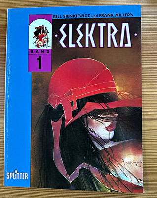 Splitter Elektra Band 1 & 2 Alben (Marvel) Frank Miller/Bill Sienkiewicz 1986
